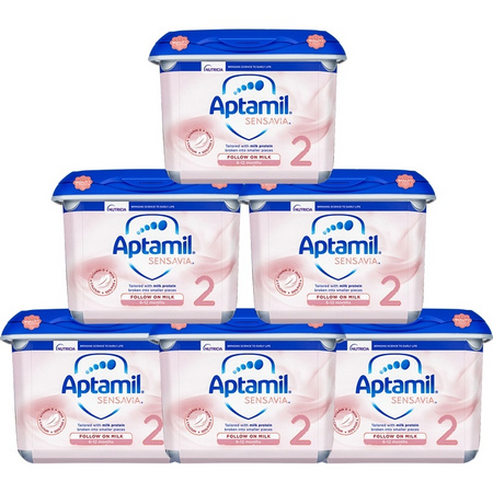 双11预售：Aptamil 爱他美 粉金版 婴幼儿奶粉 2段 800g 6罐