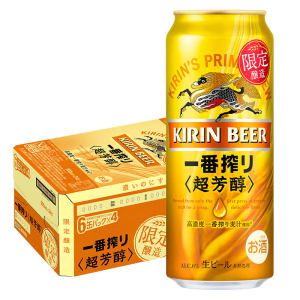 日本原装进口 麒麟KIRIN 一番榨超芳醇 精酿日式啤酒 500ml*24罐 279元包邮