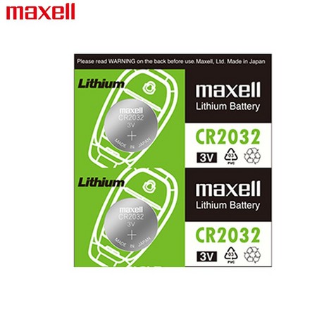 Maxell 麦克赛尔 CR2032/CR2025/CR2016 纽扣电池 5粒装