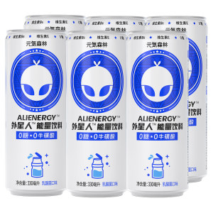 元气森林出品 外星人 无糖维生素功能性饮料 330ml*6罐