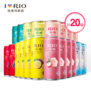 锐澳 Rio 7种口味 3°微醺鸡尾酒 330ml*20罐