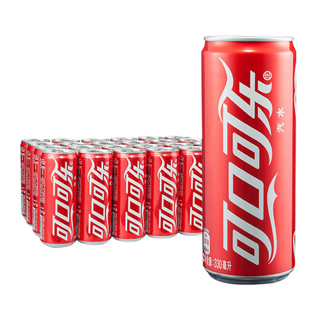 Coca-Cola 可口可乐 摩登罐饮料 330*24罐