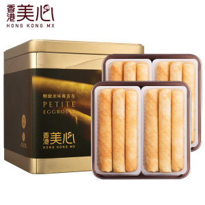 香港美心 精致鸡蛋卷礼盒208g