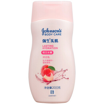 Johnson's body care 强生美肌 恒日水嫩沐浴乳 200g *2件