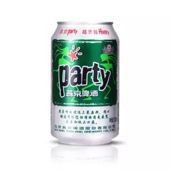 88VIP：燕京啤酒 8度 party啤酒 330ml*24听