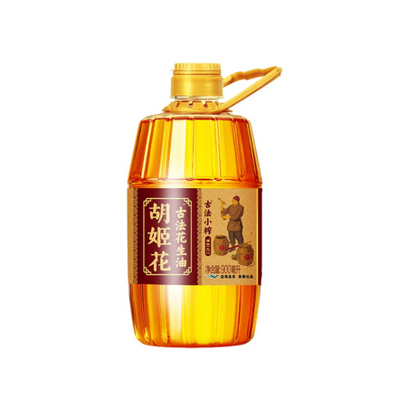 88VIP、限地区：胡姬花 古法小榨花生油 900ml/瓶 *5件