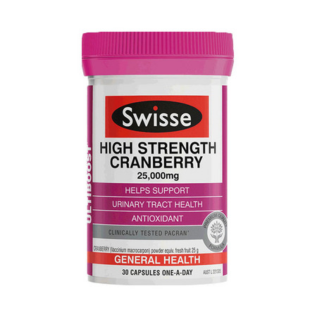 88VIP：Swisse 瑞思 蔓越莓 提取精华胶 囊营养品 30粒 *2件