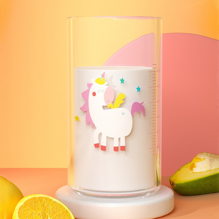 moskino 儿童刻度玻璃牛奶杯 300ml