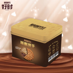 HERSHEYS 好时 双重巧滋味礼盒 
 燕麦饼干*10+白巧克力排块3.5g*8