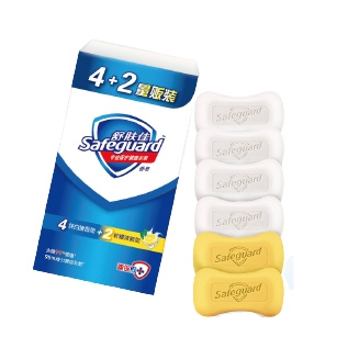 聚划算百亿补贴： Safeguard 舒肤佳 家庭装香皂 115g*6块