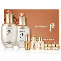 WHOO后 花献紧颜系列护肤套装（滋养液150ml+25ml+乳110ml+25ml+精华液8ml+滋养霜10ml+眼霜5ml）