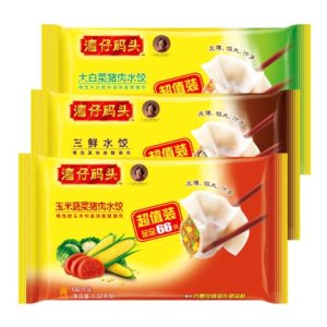 湾仔码头 速冻水饺 1320g*3袋 94.7元预售到手价