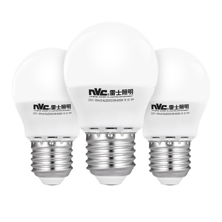 nvc-lighting 雷士照明 E-NLED001J/3W e27螺口节能灯泡 3W