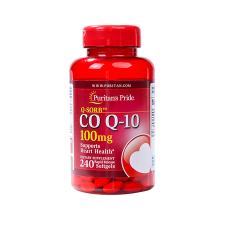 88VIP： Puritan's Pride 普丽普莱 辅酶Q10软胶囊 100mg*240粒 *2件