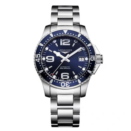 双11预售、88VIP：LONGINES 浪琴 康卡斯潜水系列 L3.841.4.96.6 机械男表