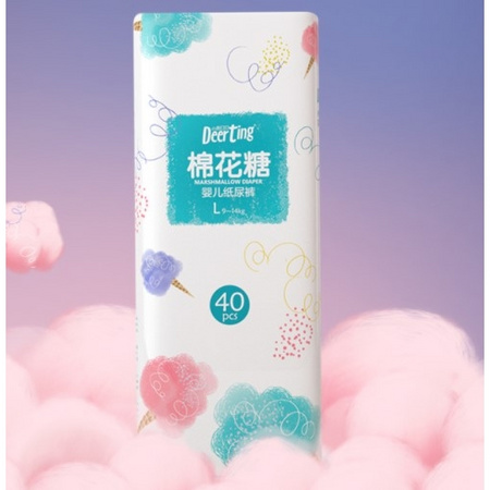 DEERTING 小鹿叮叮 棉花糖纸尿裤 L40
