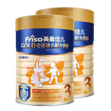 Friso 美素佳儿 金装 4段 儿童配方奶粉 900g *3件