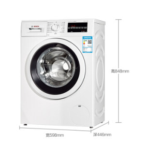 BOSCH 博世 XQG62-WLK202C01W 6.2公斤 变频 滚筒洗衣机