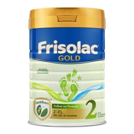Friso 新加波版 美素佳儿 金装 婴儿奶粉 2段 900g *4件