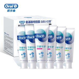 22点开始： Oral-B 欧乐-B 排浊泡泡牙膏 JOY定制套装 90g*6支 *2件