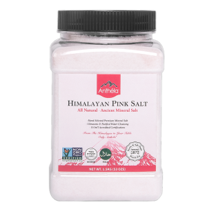 盐中极品 巴基斯坦进口 Anthela 喜马拉雅玫瑰盐 1.5Kg