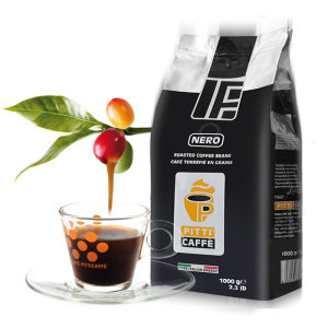 意大利进口 PITTICAFFE 重度烘焙咖啡豆 1kg