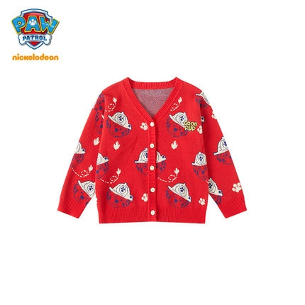 Paw Patrol 汪汪队立大功 儿童印花毛衣开衫