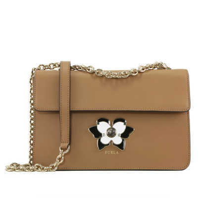88VIP：Furla 芙拉 Mughetto BWL2 VFO 牛皮蝴蝶单肩斜挎包