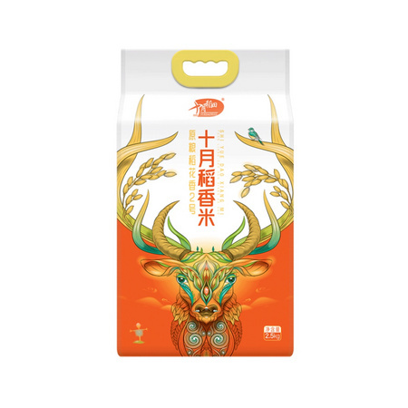 88VIP：十月稻田 稻香米 2.5kg *8件