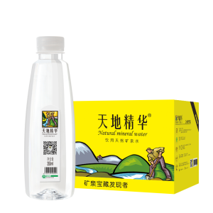 天地精华 天然弱碱性矿泉水 350ml*40瓶 39.8元包邮