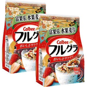 日本销量第一 卡乐比 水果麦片 700g