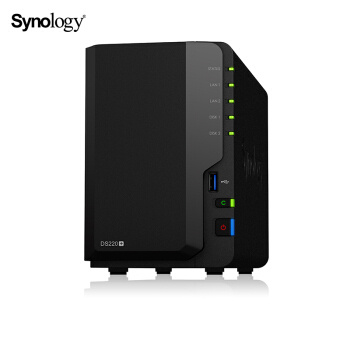 历史低价：Synology 群晖 DS220+ 双盘位NAS网络存储服务器