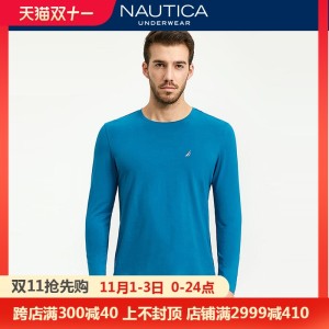 美国 诺帝卡 Nautica 弹力棉 男休闲居家T恤