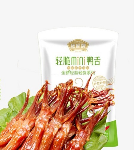 藤桥牌 鸭舌香辣味 48g/袋 *10件