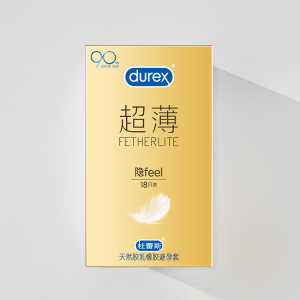 杜蕾斯 焕金隐feel*18只+AIR*1只