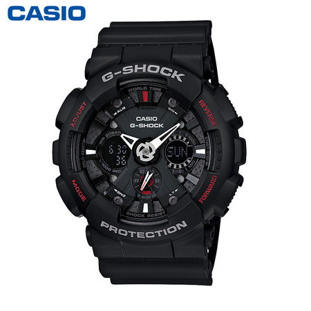 双11预售：CASIO 卡西欧 G-SHOCK系列 GA-120-1A 男士电子手表