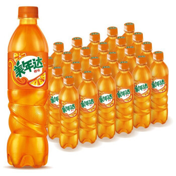 限地区： Mirinda 美年达可乐 橙味 汽水碳酸饮料 500*24瓶 *3件