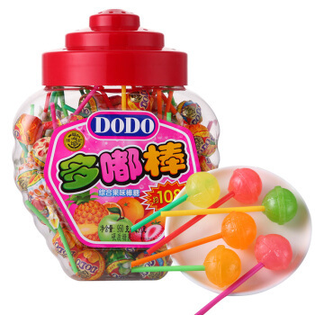 徐福记 DODO棒 多嘟棒棒糖 20支 *4件