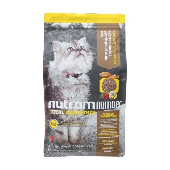 nutram 纽顿 低敏系列 加拿大进口全期猫粮 5.45kg