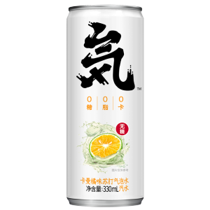 元气森林 卡曼橘气泡水 330ml*24瓶 无糖0脂0卡 100.7元预售到手价