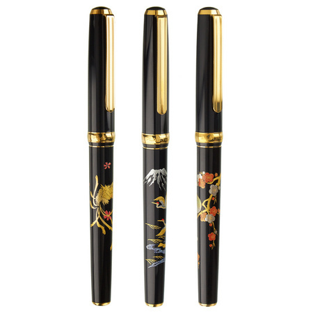 双11预售：PLATINUM 白金 PTL-12000M 莳绘钢笔 18K