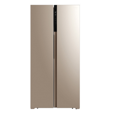 聚划算百亿补贴：Midea 美的 BCD-450WKZM(E) 对开门冰箱 450L 麦穗金