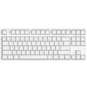 iKBC c87 87键机械键盘 Cherry红轴 静音 白色