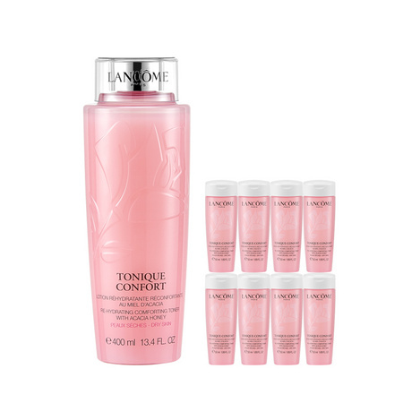 88VIP：LANCOME 兰蔻 清滢柔肤水 粉水 400ml+50ml*8