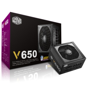 9日6点： COOLERMASTER 酷冷至尊 RS650-AFBAG1-CN 电脑电源 金牌（90%）650W 全模组化