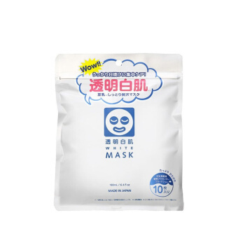 石泽研究所 透明白肌 美白面膜 10片 *7件
