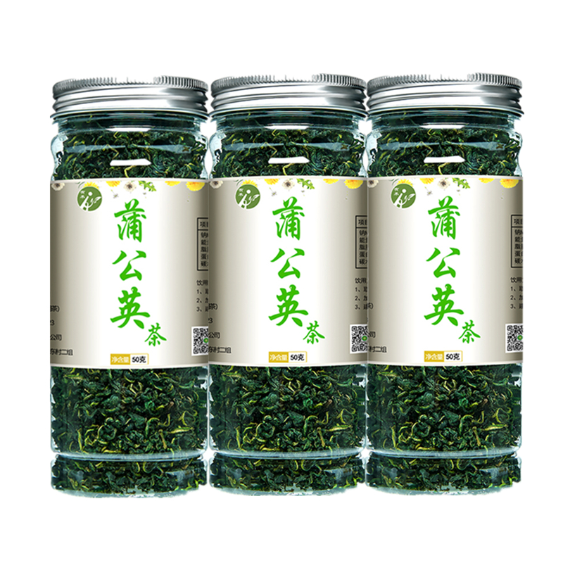 有禾 野生蒲公英茶 50g*3罐