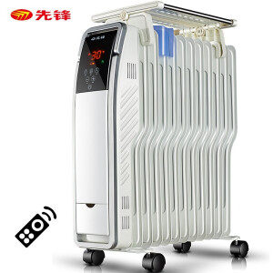 先锋（Singfun） 远程遥控 LED屏 智能取暖器/家用电暖器/电暖气/12片S型电热油汀 CY43SS-12