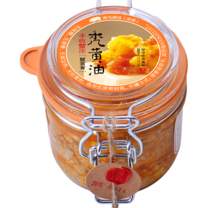 风味人间同款 丰收蟹庄 高纯度蟹黄酱 秃黄油 200g
