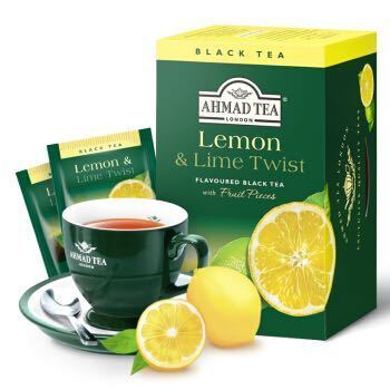 AHMAD 亚曼 柠檬香柠味红茶 茶叶 40g *7件